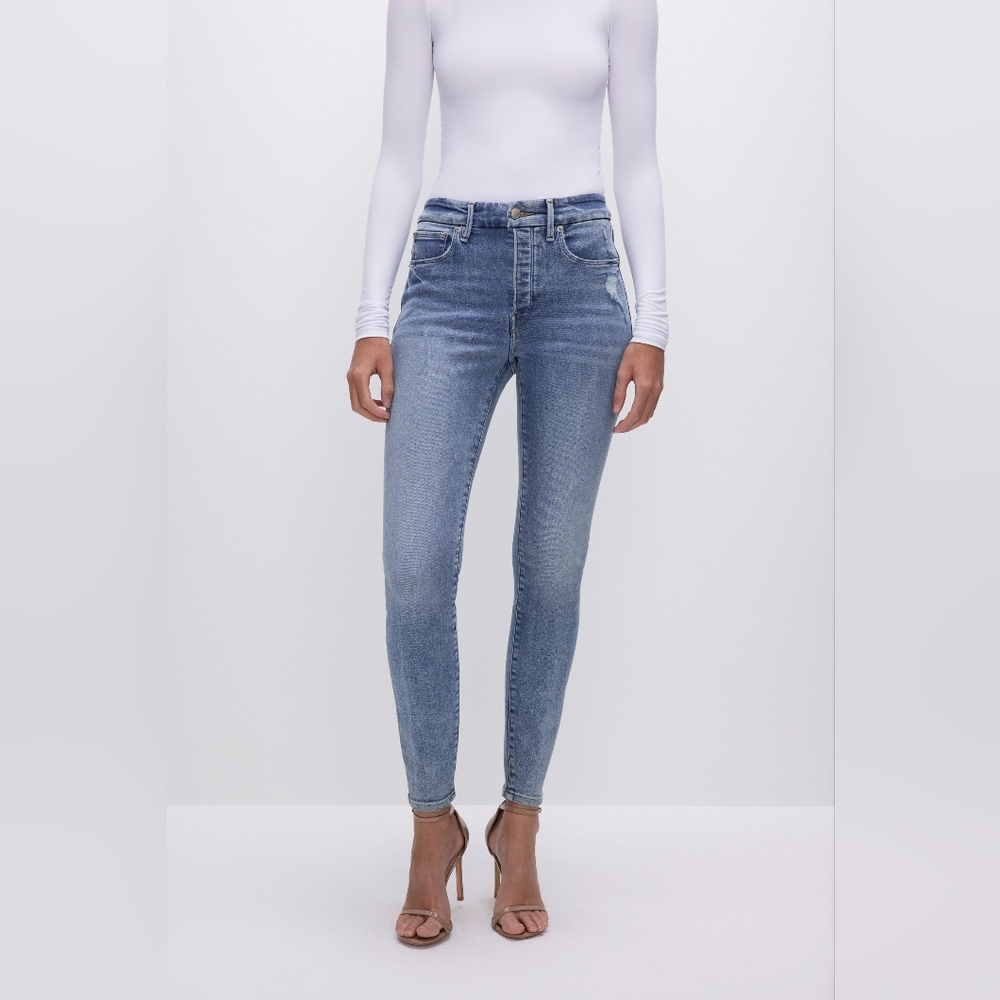 NWT 12/31 Good American skinny leg jeans